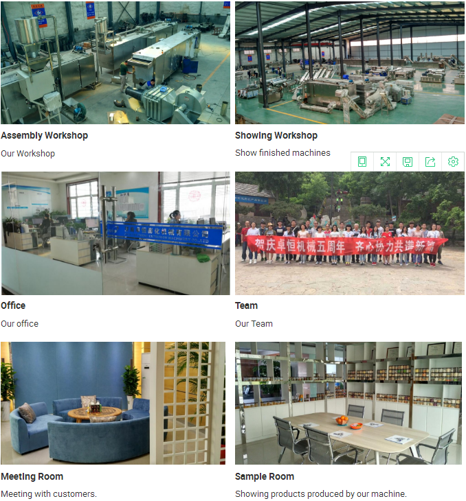 Stainless Steel Oil Drilling Starch Extruder Machine Modified Starch Making Machine