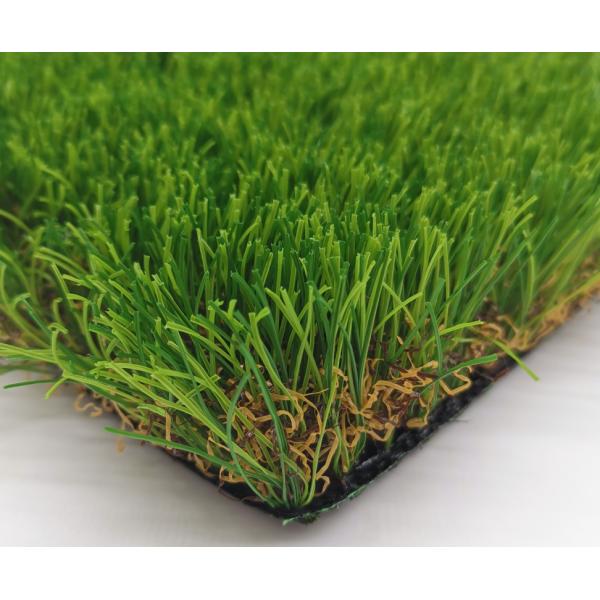 1.57 Pile Lush Artificial Green Turf With PP Net PU Backing