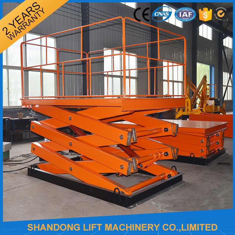 Industrial Warehouse Dock Lifts Material Handling Equipment 220v or 380v 3.8M