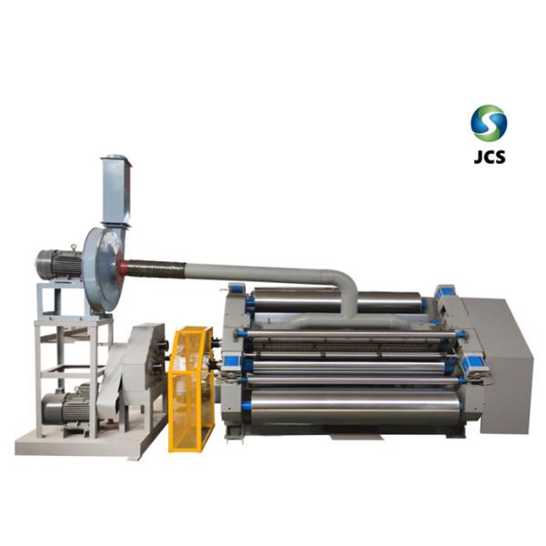 Steam Heating Single Facer Corrugated Machine , Corrugated Paperboard Production Line
