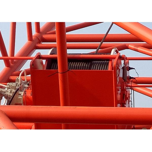 LBS Groove Offshore Tower Crane Winch Drum Hydraulic Crane Winch
