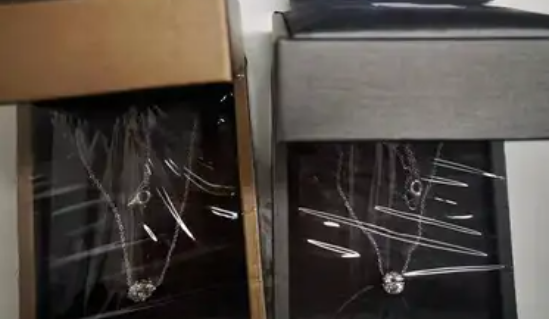 Synthetic HPHT CVD Lab Grown Diamond Jewelry Necklaces VS Clarity