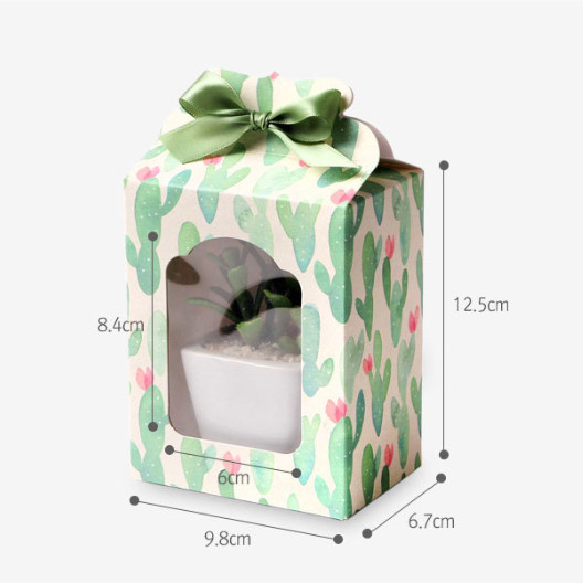Customized Toy Cosmetics Clothes Cardboard Display Transparent Custom Doll Packaging Box With Clear Pvc Window
