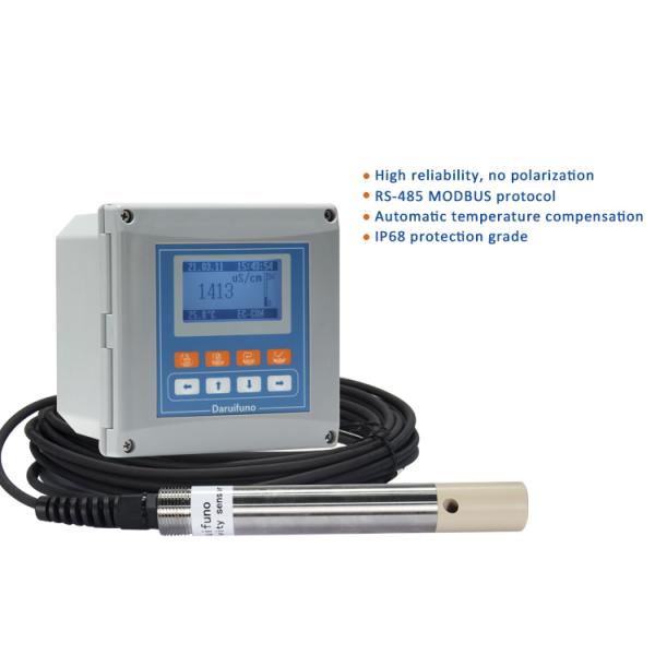 4 Electrode Conductivity Analyzer Digital With Automatic Temperature Compensation