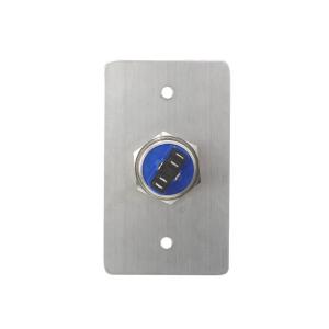 22mm Led Push Button Switch With European Size Faceplate 12V DC - 24V DC Power