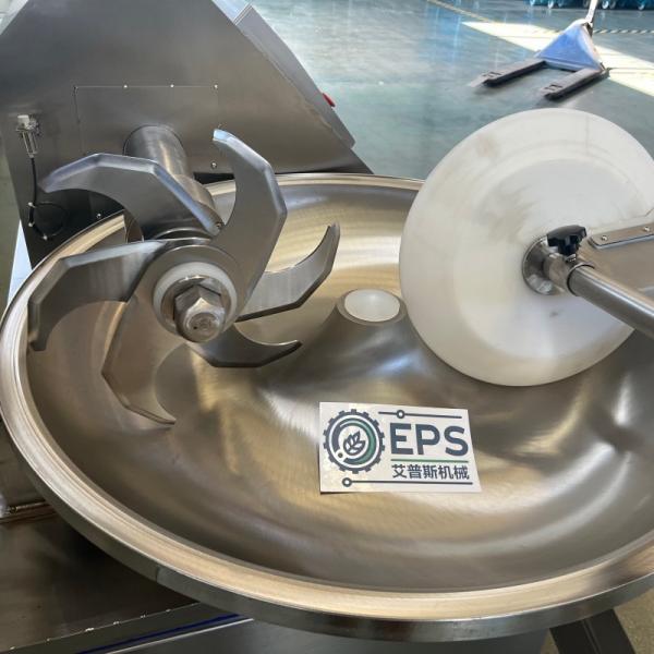 Large Volumes Speed Adjustable Meat Bowl Chopper Cutter for Food Processing