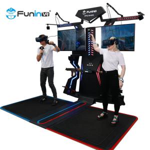 Quality Interactive roller coaster 2 players space VR FPS Shooting Multiplayers for sale