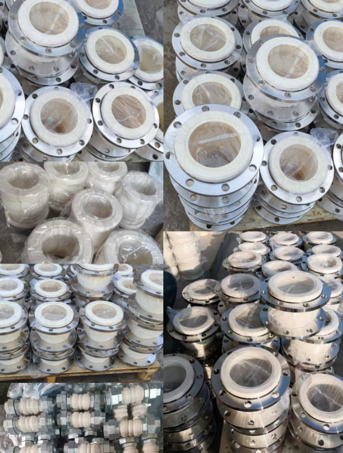 Food Grade Silicone Rubber Expansion Joint with Flange – Forged for Hygienic Applications