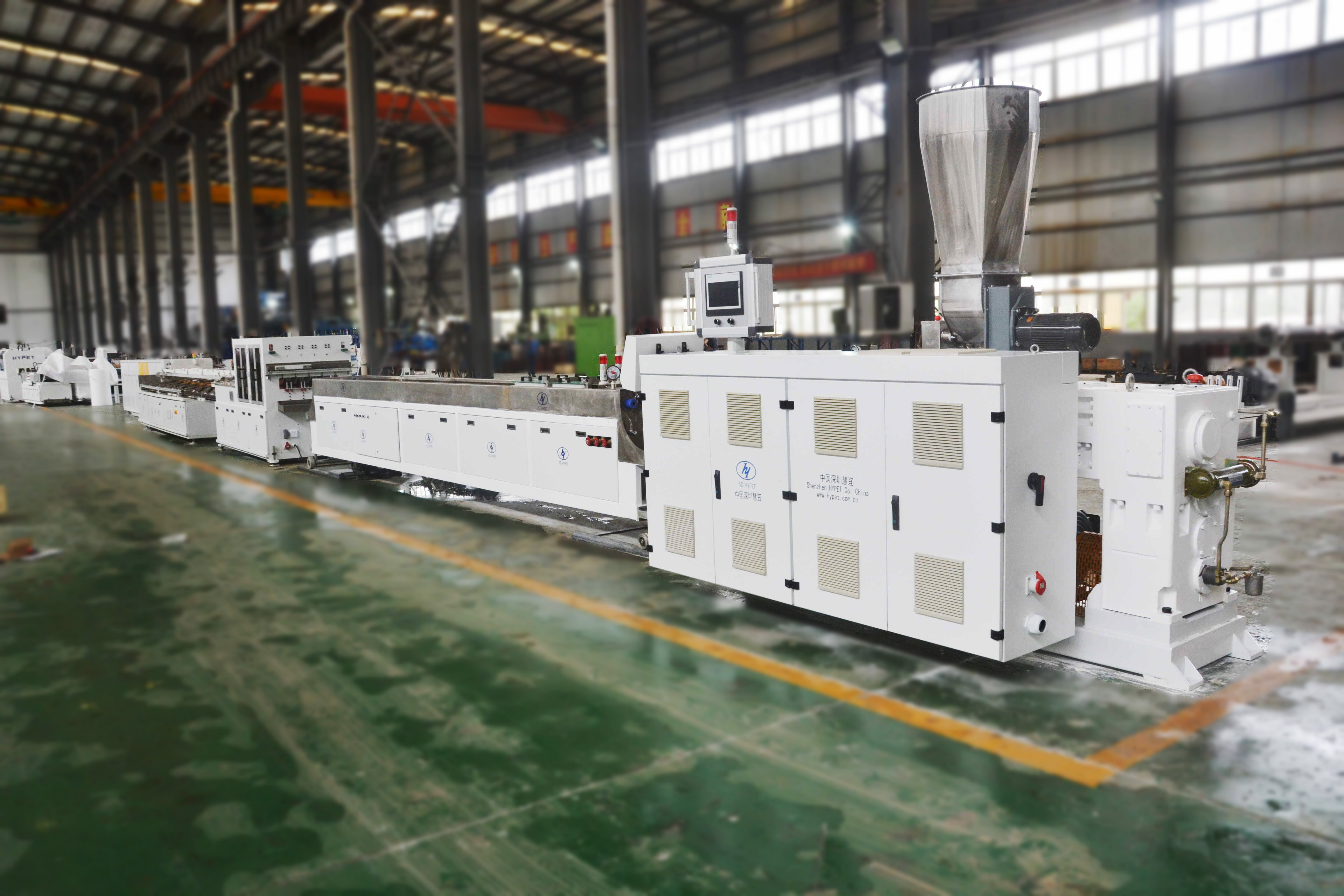 16-32mm Four Strands PVC Conduit Pipe Production Line With 10 Cavities Belling Machine And Automatic Packaging Machine