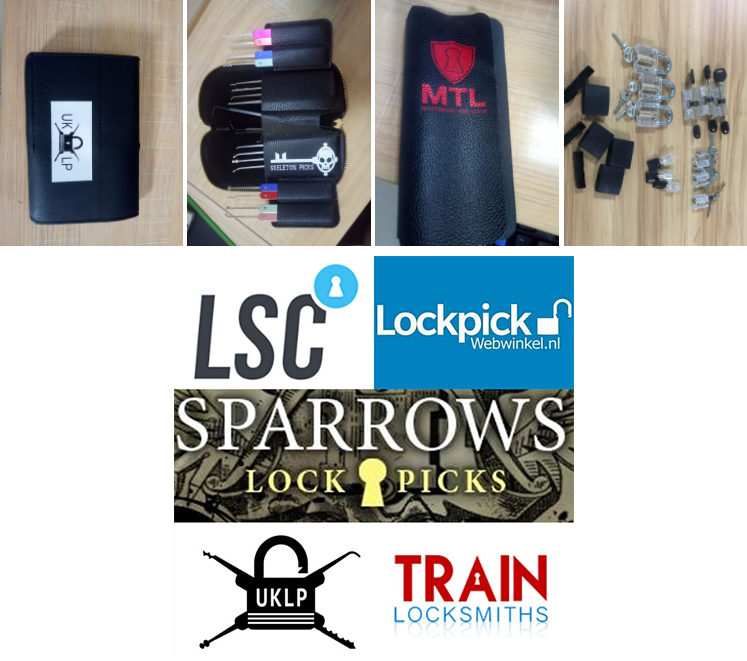 New Arrivals Locksporter Locksmith Lock Bypass Tool Lock Picks Mini Quick Jim