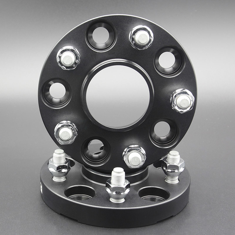 30mm CNC Forged Billet Aluminum Hubcentric Spacers Bolt Pattern 5x114.3 For NISSAN