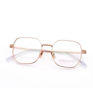 Fashion Designer IP Plating Pure Titanium Optical Frames 88203