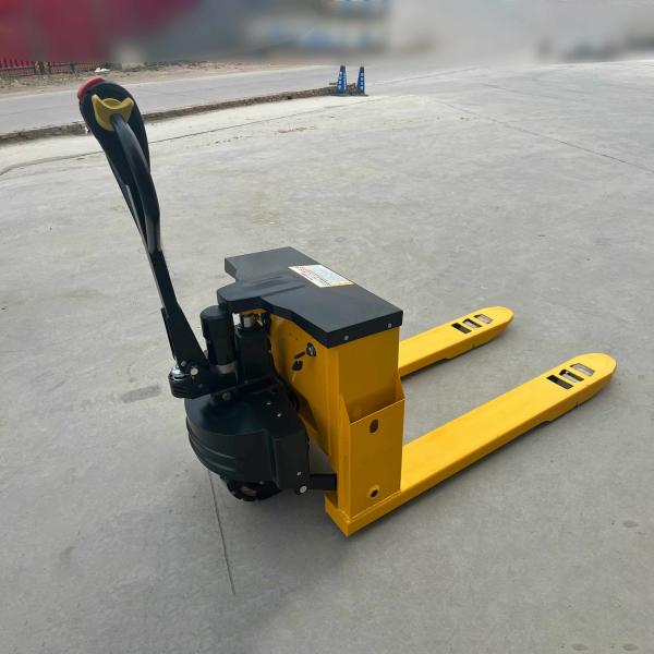 2.2kw Electric Powered Pallet Truck Take Warehouse Efficiency To Next Level
