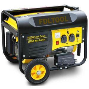 Buy cheap 2.5KW Gasoline Generator with Handle & Wheels from wholesalers