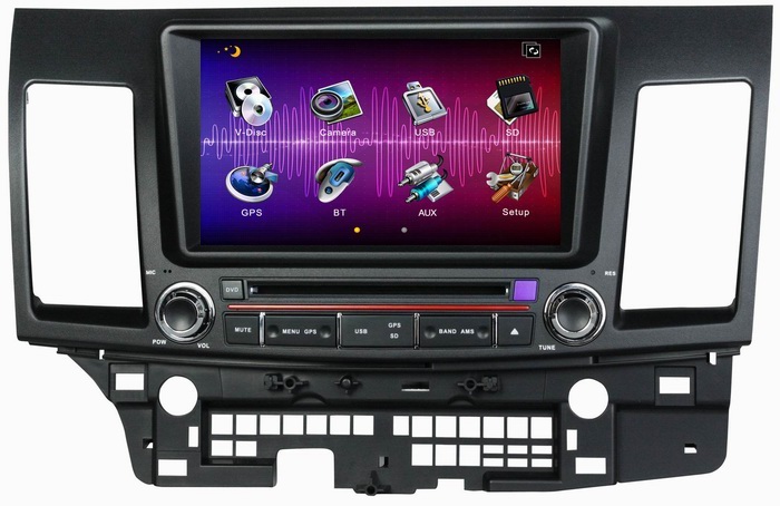 Car stereo for Mitsubishi Lancer 2006-2012 with iPod GPS smart TV mp3 player OCB-8062