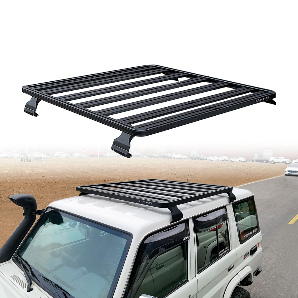T/T Accepted Install Instructions Included Powder Coated Aluminum Alloy 4X4 Roof Rack