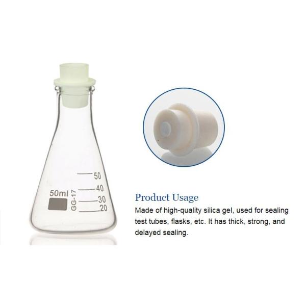 Silicone Rubber Stopper Customize Silicone Rubber Bottle Stopper Caps For Laboratory Teaching