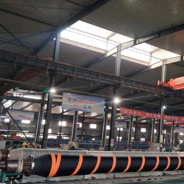 Aging Resistance Floating Dredge Hose Weatherproof Self Floating Rubber Hose