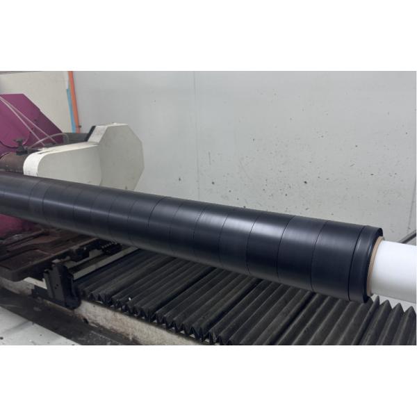 Black PVC Duct tape for waterproofing and leak repair - pipe wrapping