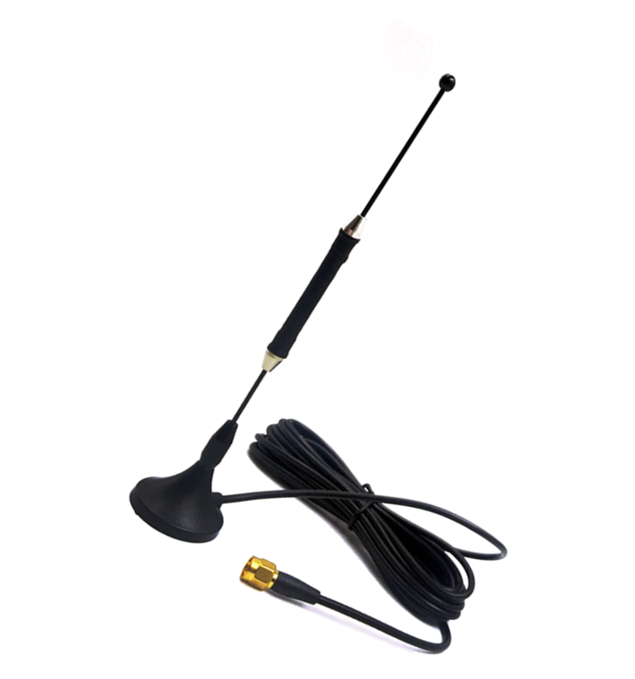 External Omni 4G LTE Antenna with Sucker RPSMA TS9 CRC9 Connector Magnetic Base