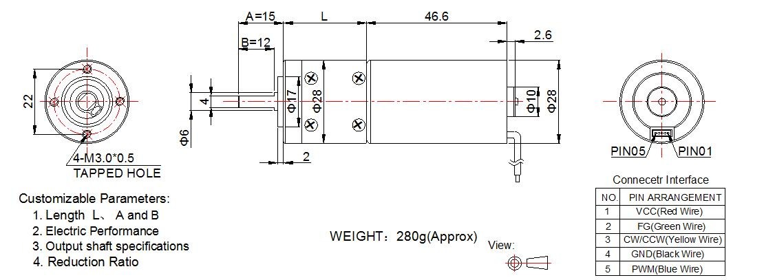 High Quality 12 volt 24 volt slience dc brushless planetary gear motor for smart homeappliance