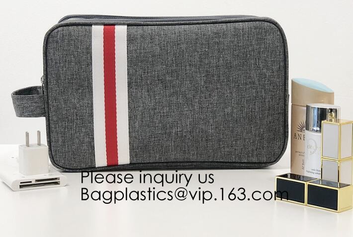 Custom Travel Organizer Cosmetic Ziiper Black Tyvek Paper Bag,Factory Price Tyvek Cosmetic Bag Custom Tyvek Paper Pouch