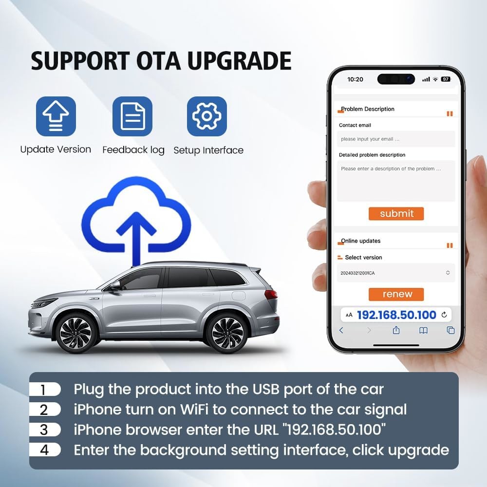 CPC200 Mini SE Pro Online Upgrade Stereos 2 In1 Wireless Adapter CarPlay Android Auto Usb Carplay Carlinkit Ai Box
