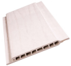 Cover Laminating WPC Weatherboard Cladding Panel for Prefabricated Exterior Wall Facade