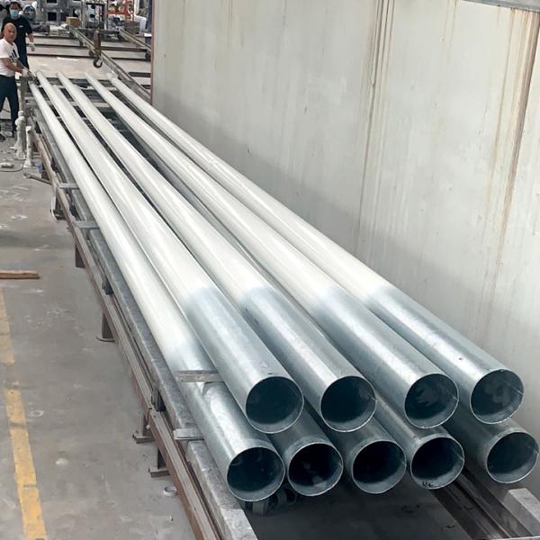 Multifunctional Steel High Mast Light Tower 45m Weldable Structural
