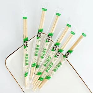 Quality Comfort Grip Disposable Bamboo Chopsticks Practical Round Bamboo Chopsticks for sale