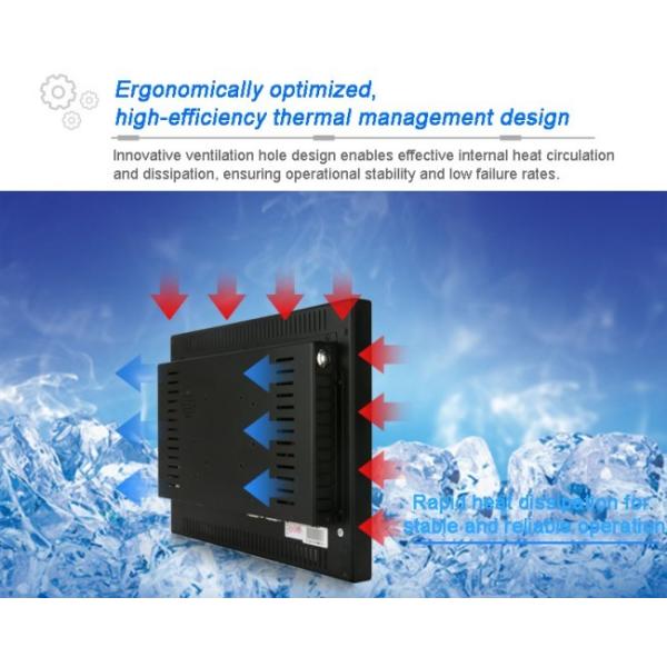 Narrow-Bezel Industrial Embedded Displays 12.1 Inch PCAP Touch Screen X86 Panel PC Single Computer for Machine Control System IPC