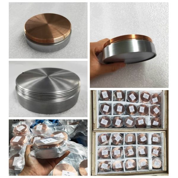 Gr1 Gr2 Gr5 TiAl Alloy Titanium Sputtering Target For PVD Coating