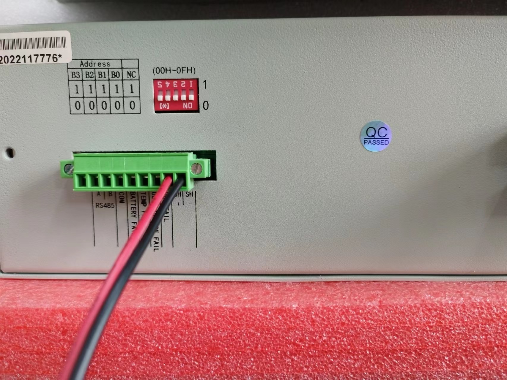 OEM ODM 19 Inch Rackmount DC DC Converters Input 110vdc Output 48vdc 960W D20-10-18