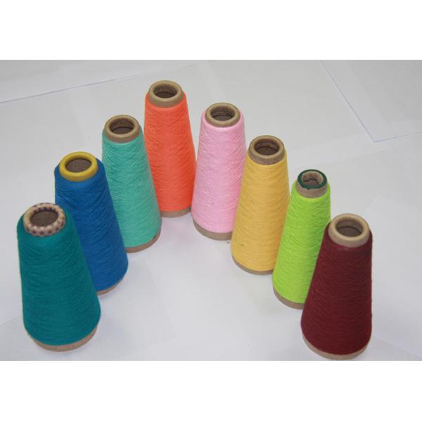100% Virgin Polyester Core Spun Yarn 8S - 40S Raw White Good Flexibility