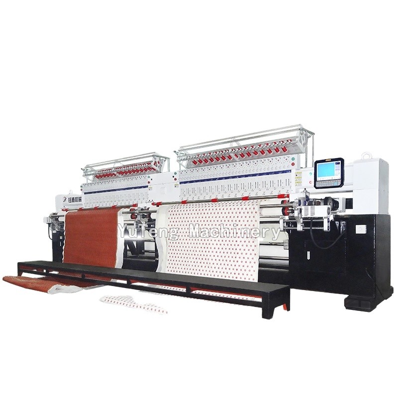 Computerized Lock Stitch Quilting Machine For Textile Production 1650mm/2450mm Sewing Width 220V/380V 3-Phase