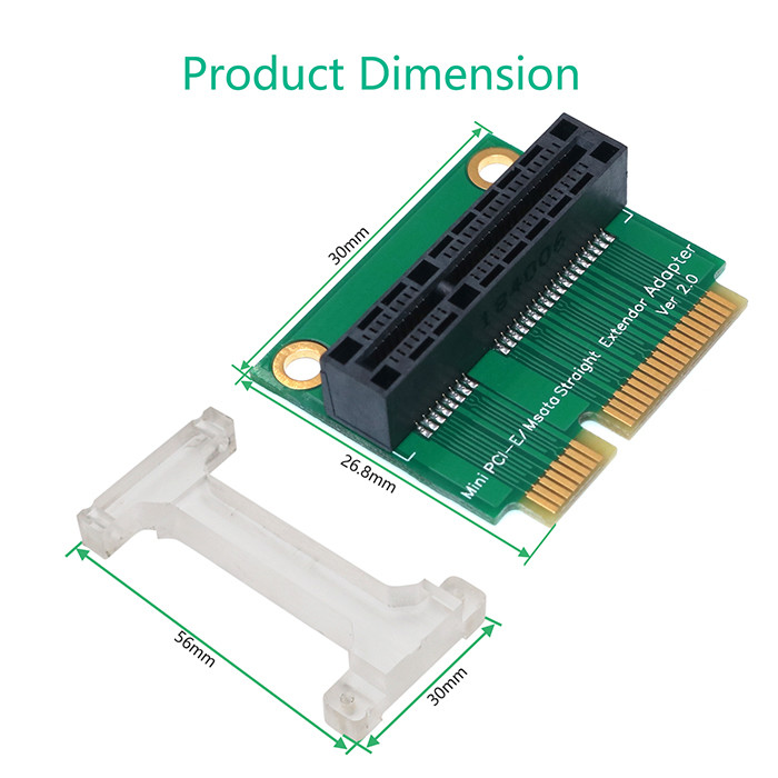 Lead Free PCIE MSATA Adapter QFN Flexible PCB For WWAN LTE GPS