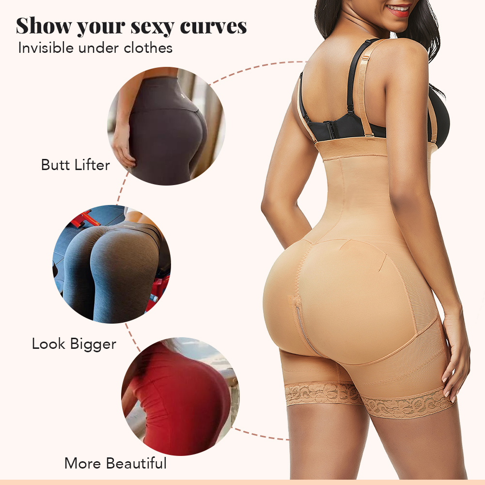 HEXIN Women Waist Trainer 5XL BBL Stage 2 3 Medium Control Postpartum Slimming Bodysuits