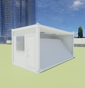 China Readymade Foldable Mobile Container House Quick Assembly Tiny Container Homes on sale