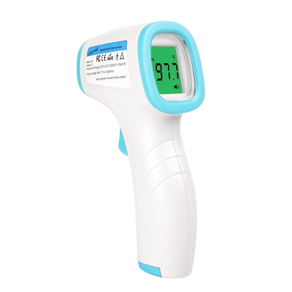 Digital Dual Mode Infrared Forehead And Ear Baby Thermometer Plastic