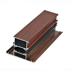 Electrophoresis Aluminum Frame Profiles For Windows Customized Color