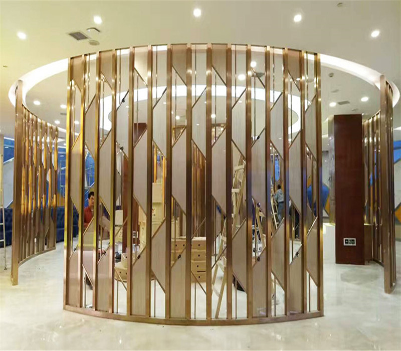 metal artwork gold stainless steel decorative panel made in china