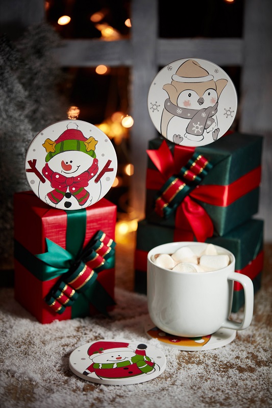 Custom Printed Round Absorbent Paper Drink Cup Cardboard Beer Posable Coasters