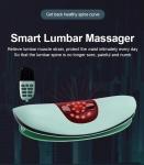 Relaxing Pulse Electric Waist Massager With Remote Control 24W Black