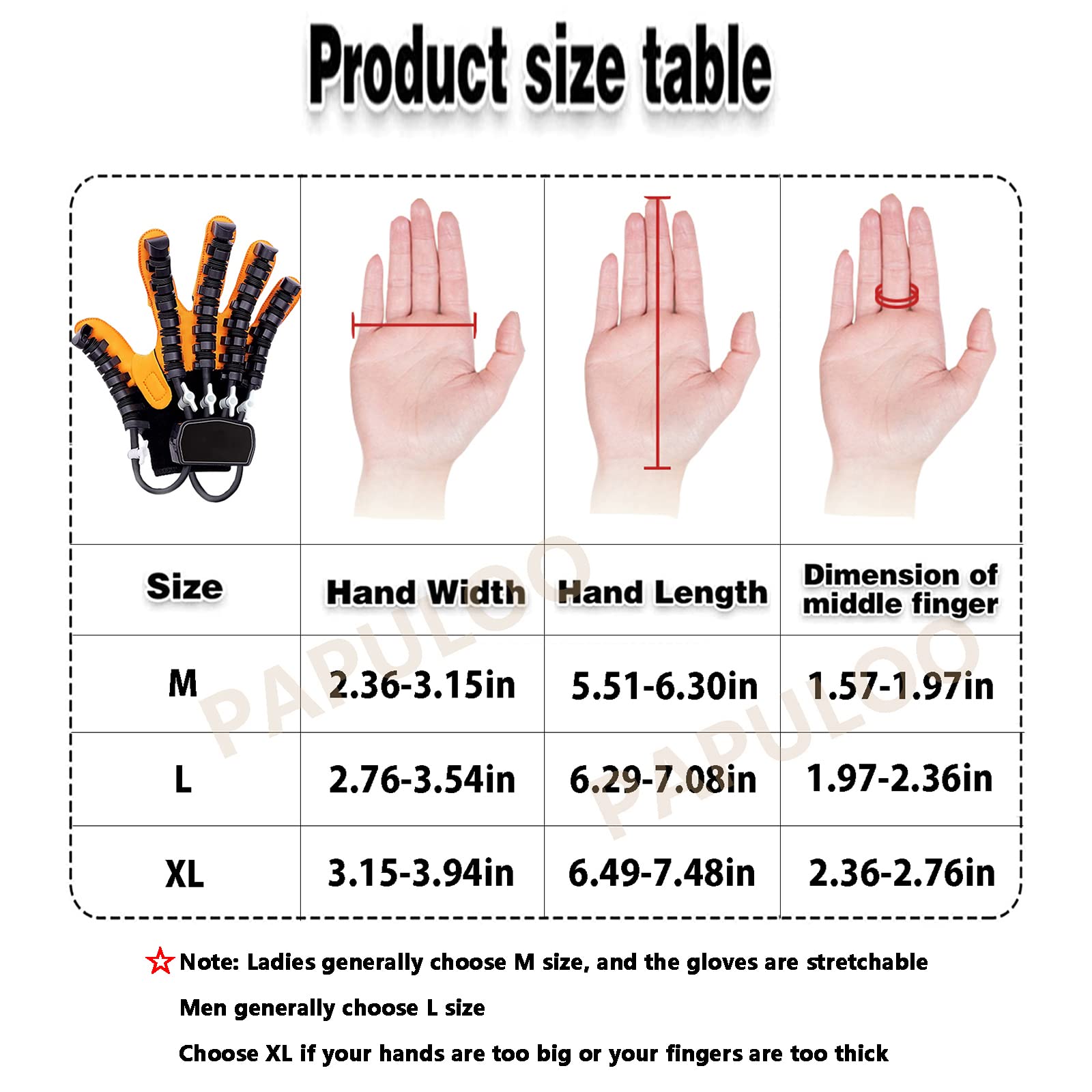 Stroke Rehabilitation Hand Robot Training Finger Rehabilitation Device Splint