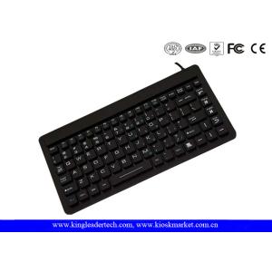 Quality Rugged Super Slim IP68 Waterproof Silicone Keyboard With Function Keys for sale