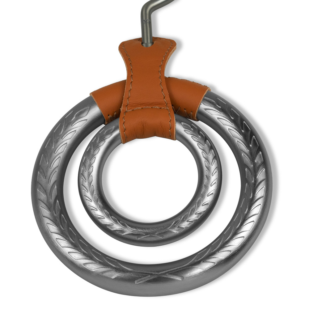 Silver Color Furniture Hardware Fittings Metal Circle Scarf Display Hanger