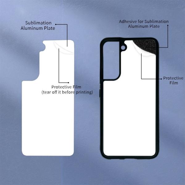Blank Sublimation Silicone Phone Case For SamSung S23 S24 S25 Plus Ultra