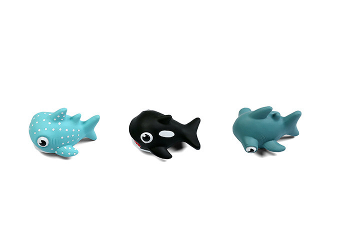 Rubber Squeaky Dolphin Dog Toy 9cmx7cmx6cm