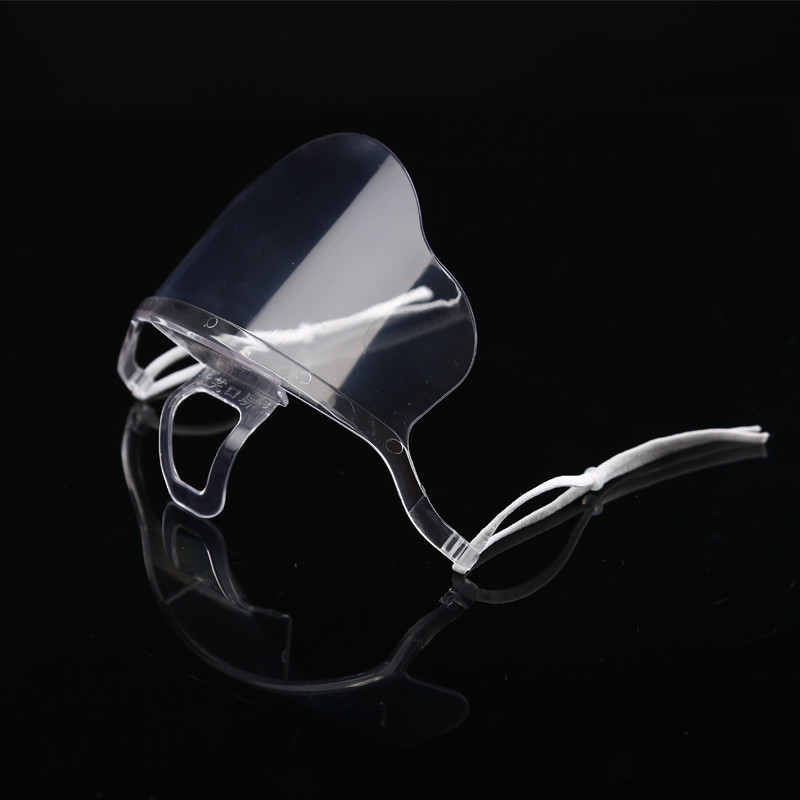 Anti Fog Transparent Plastic Face Mask For Restaurant