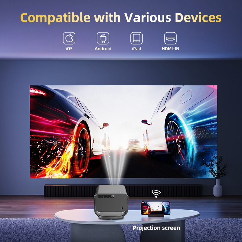 Flyin P20Pro 4K 1080p Projectors & Presentation Equipments Proyector Home Theater